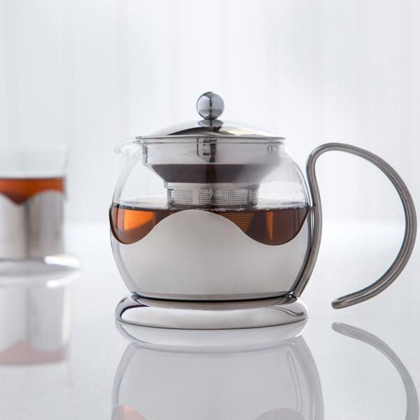 750ml Glass Teapot with Infuser Dining Sabichi Homewares Ltd